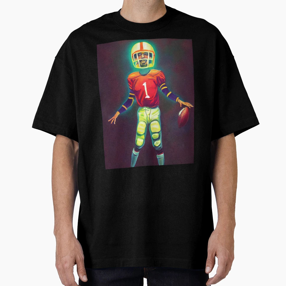Football Player Hall T-Shirt - Streetwear Style Men Women - T-Shirt, Sweatshirt, Hoodie
