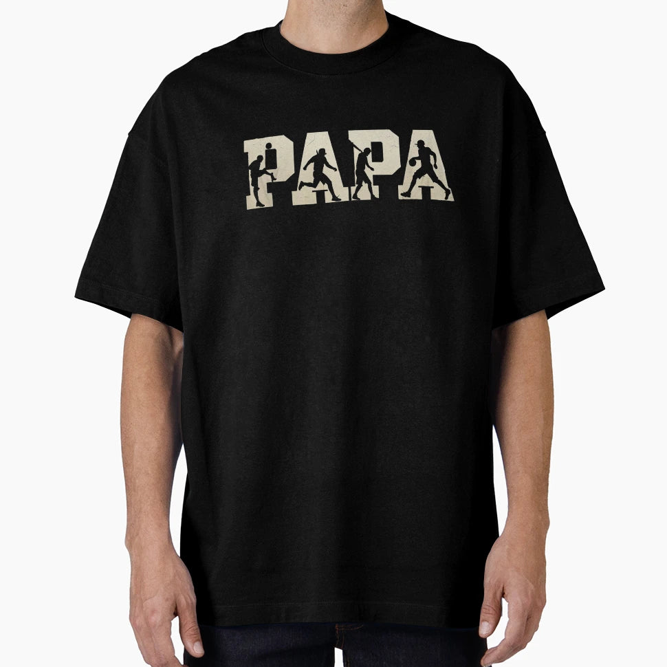 Pickleball Papa Pickleball Fathers Day T-Shirt - Graphic Print Men Women - T-Shirt, Sweatshirt, Hoodie