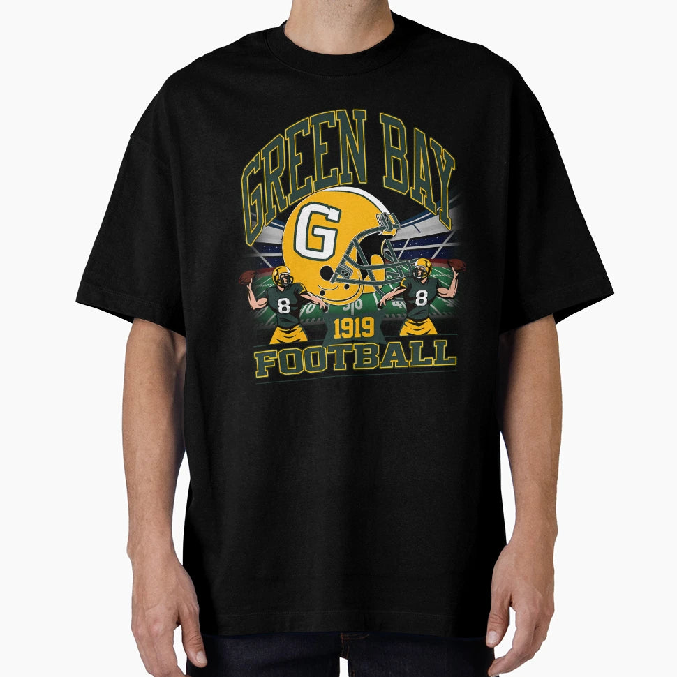 Green Bay Football Gridiron Legacy T-Shirt - Graphic Print Men Women - T-Shirt, Sweatshirt, Hoodie