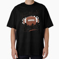 Coquette Bow American Football Sister T-Shirt - Novelty Apparel for Adults - T-Shirt, Sweatshirt, Hoodie