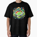 Colorful Football Stadium City T-Shirt - Unique Graphic Unisex - T-Shirt, Sweatshirt, Hoodie