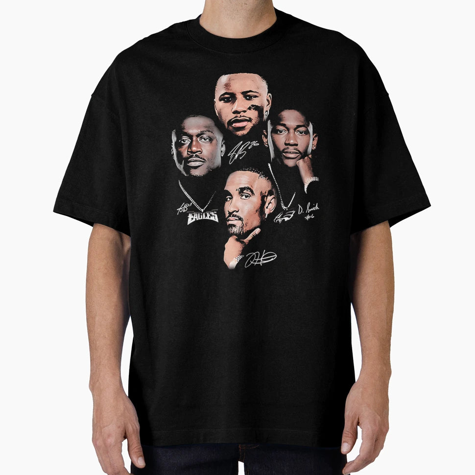 SB JH J Brown Devonta Smith Records T-Shirt - Unique Graphic for Adults - T-Shirt, Sweatshirt, Hoodie