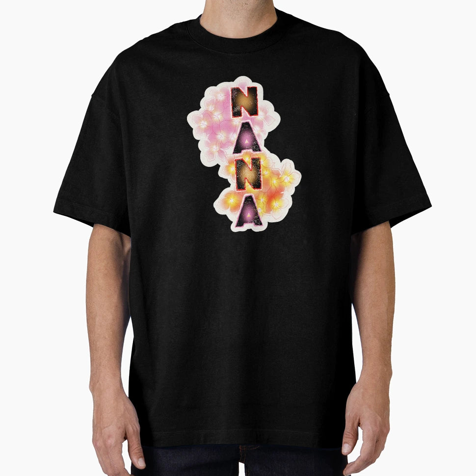 Nana Flower Anime T-Shirt - Aesthetic Graphic Men Women - T-Shirt, Sweatshirt, Hoodie