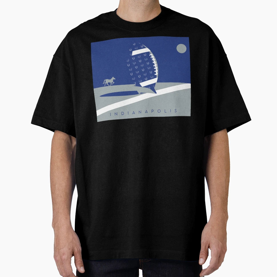 Indianapolis Nfl Fan Art T-Shirt - Streetwear Style Unisex - T-Shirt, Sweatshirt, Hoodie
