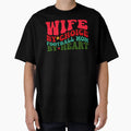 Wife Football Mom Funny Groovy T-Shirt - Trendy Graphic Men Women - T-Shirt, Sweatshirt, Hoodie