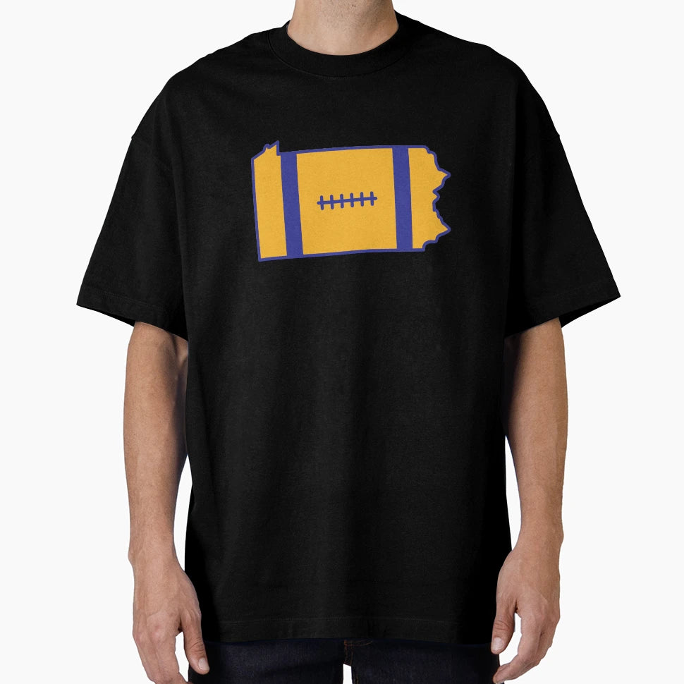 Keystone State Football Pitt T-Shirt - Trendy Graphic Unisex - T-Shirt, Sweatshirt, Hoodie