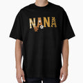 Nana Autumn Themed Letter Artwork Plaid T-Shirt - Custom Art Print Unisex - T-Shirt, Sweatshirt, Hoodie