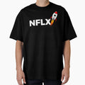 Nflx To Moon T-Shirt - Streetwear Style Men Women - T-Shirt, Sweatshirt, Hoodie