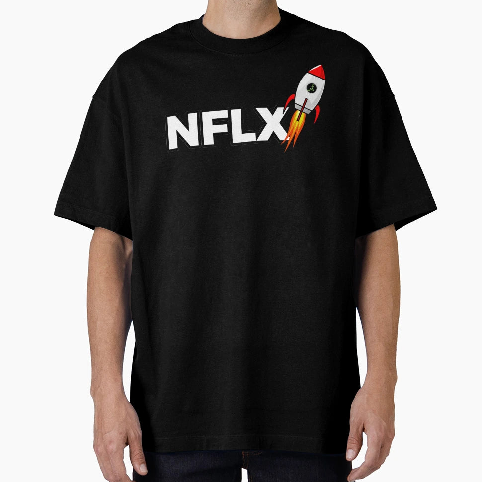 Nflx To Moon T-Shirt - Streetwear Style Men Women - T-Shirt, Sweatshirt, Hoodie