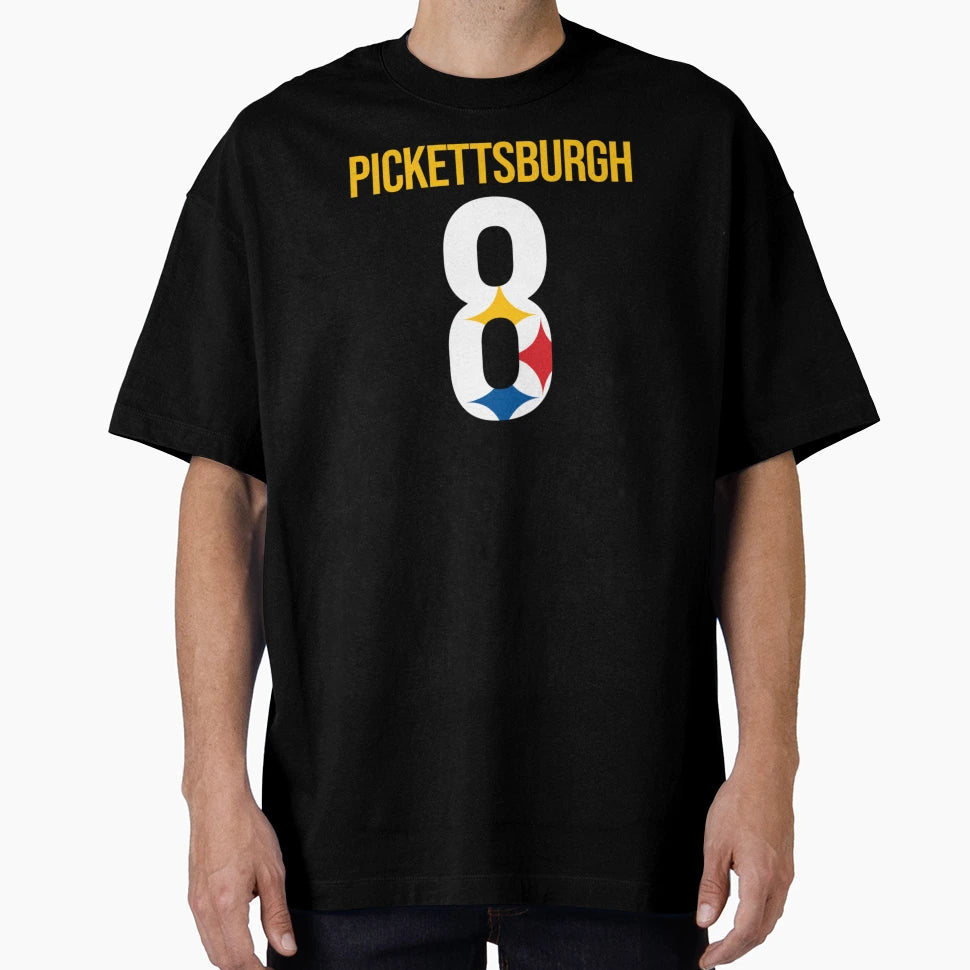 Kenny Pickett Steelers Pickettsburgh T-Shirt - Custom Art Print Unisex - T-Shirt, Sweatshirt, Hoodie