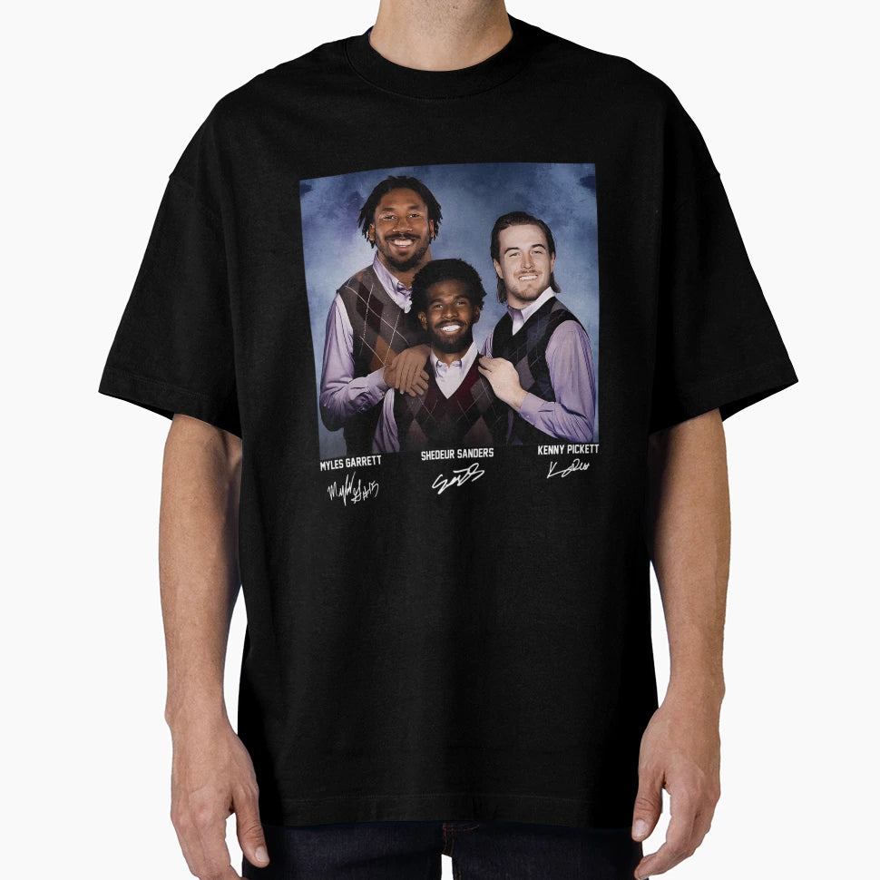 Shedeur Sanders Kenny Pickett MG T-Shirt - Custom Art Print for Adults - T-Shirt, Sweatshirt, Hoodie