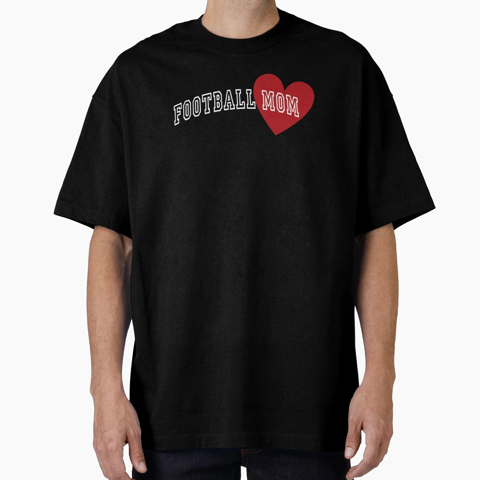 Football Mom T-Shirt - Aesthetic Graphic Men Women - T-Shirt, Sweatshirt, Hoodie