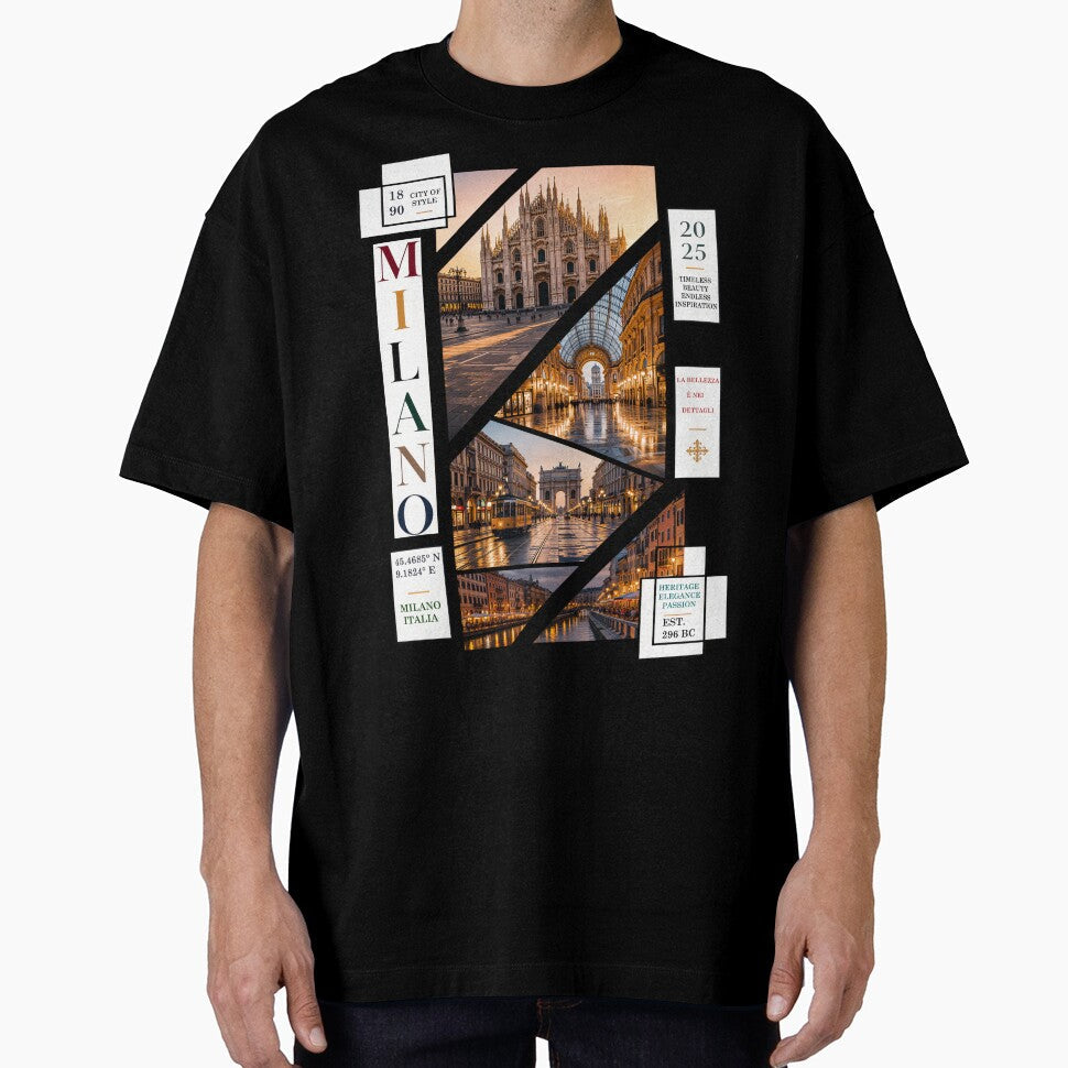 Milano Timeless Beauty Endless Adventure Streetwear - Adult & Kids T-Shirts, Sweatshirts & Hoodies apparel design preview 1