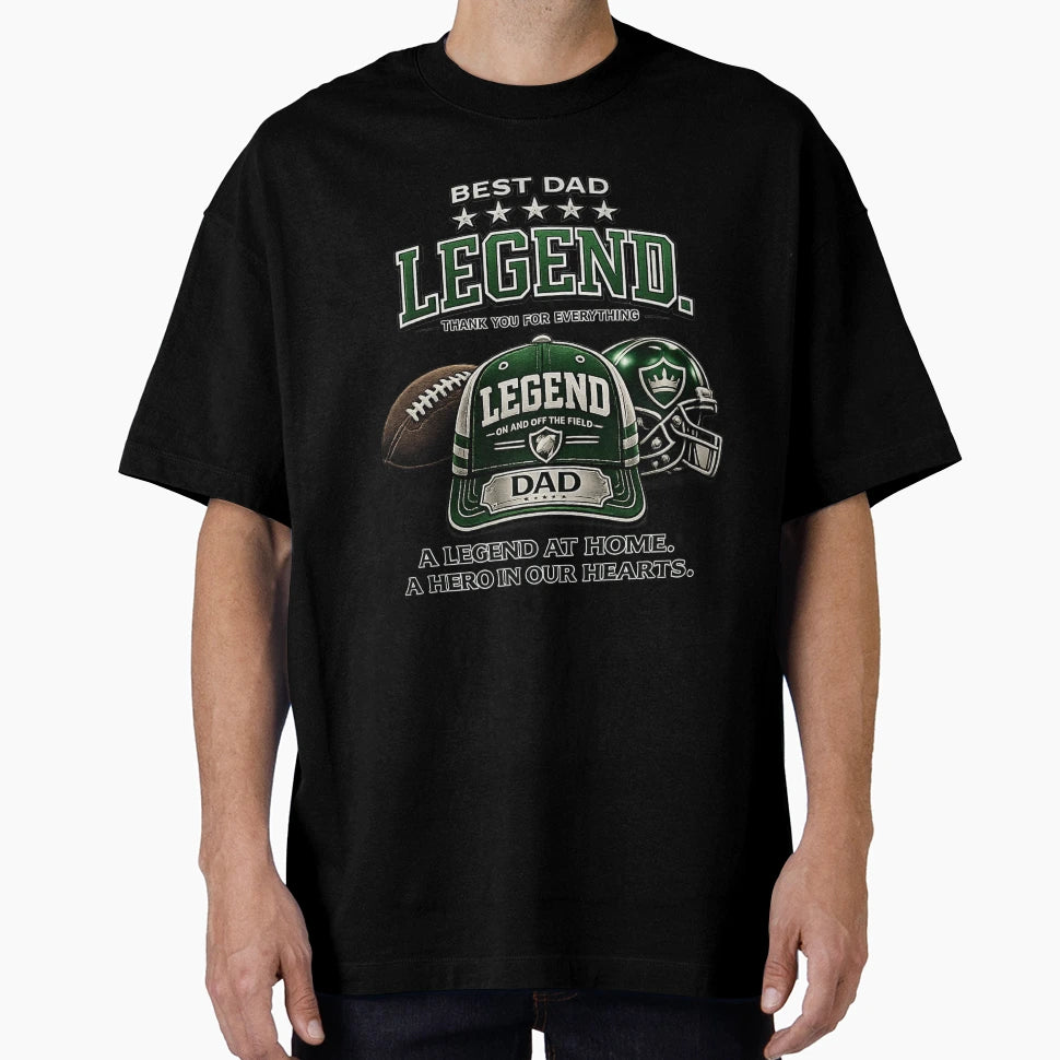 Dad Legend Greenbaseball Cap T-Shirt - Fun Novelty Design Men Women - T-Shirt, Sweatshirt, Hoodie