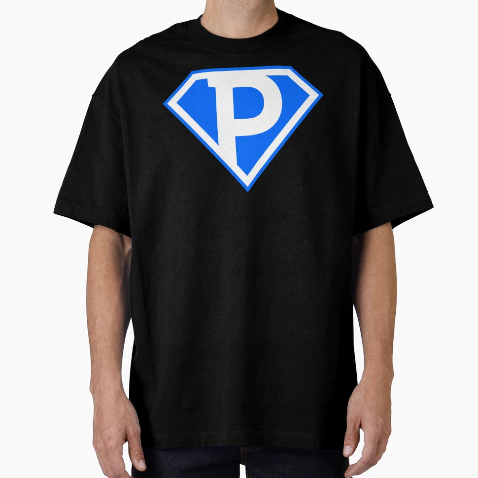 Letter P Vol 6 Z Super Letter T-Shirt - Trendy Graphic for Adults - T-Shirt, Sweatshirt, Hoodie