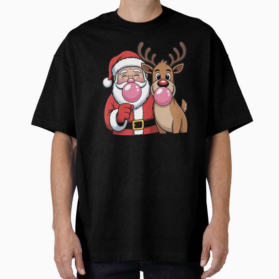 Santas Favorite Human Merry Squad T-Shirt - Streetwear Style for Adults - T-Shirt, Sweatshirt, Hoodie