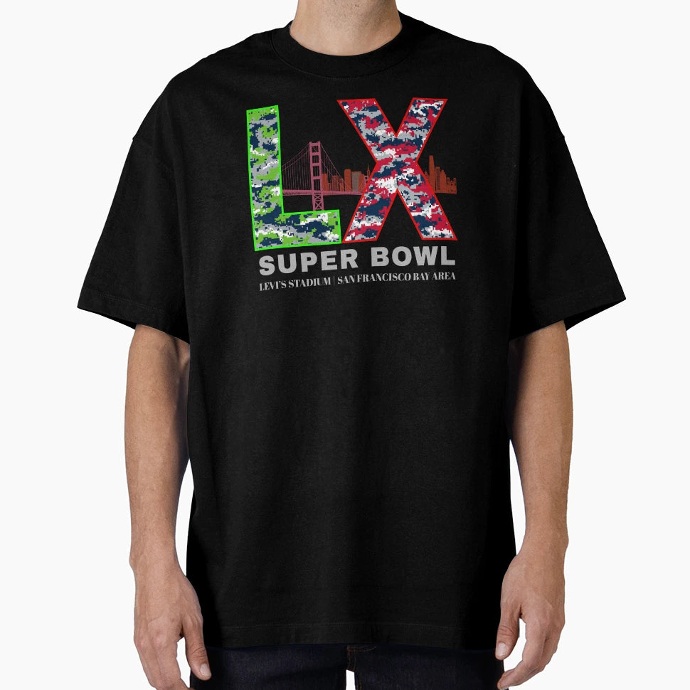 Super Bowl 2026 T-Shirt - Graphic Print Men Women - T-Shirt, Sweatshirt, Hoodie