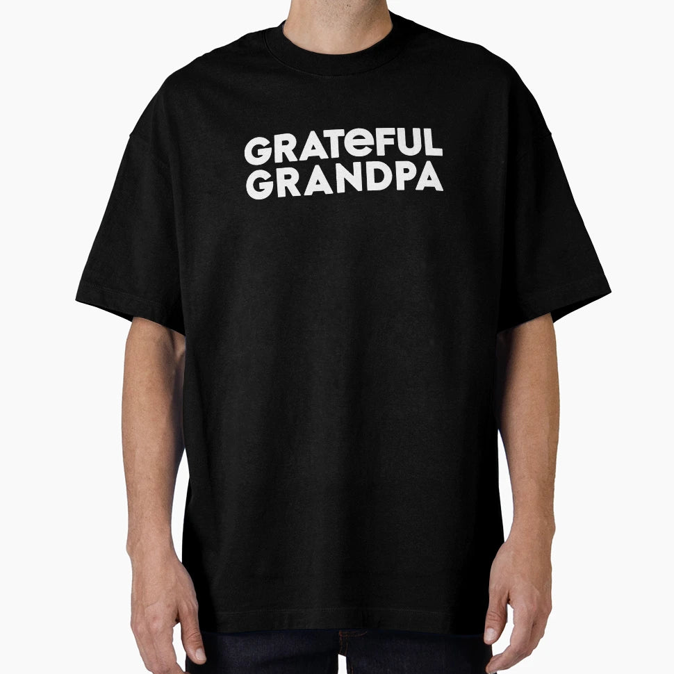 Grateful Grandpa Best Gift T-Shirt - Custom Art Print for Adults - T-Shirt, Sweatshirt, Hoodie