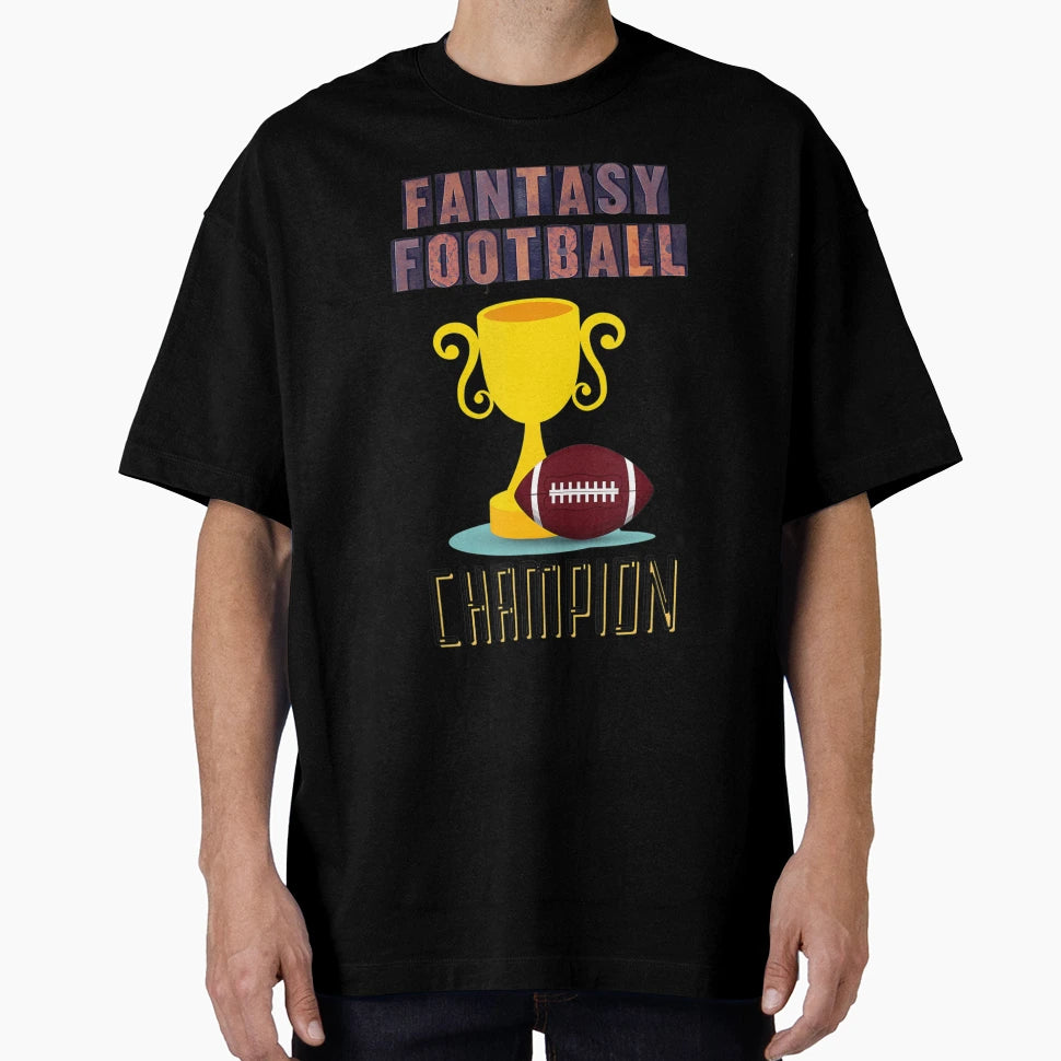 Fantasy Football Champion Trophy Winner T-Shirt - Aesthetic Graphic Unisex - T-Shirt, Sweatshirt, Hoodie