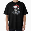 Skull Santas Favorite Human Merry Squad T-Shirt - Streetwear Style Unisex - T-Shirt, Sweatshirt, Hoodie