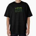 Up side down LOVE in green black and white by - Adult & Kids T-Shirts, Sweatshirts & Hoodies apparel design preview 1