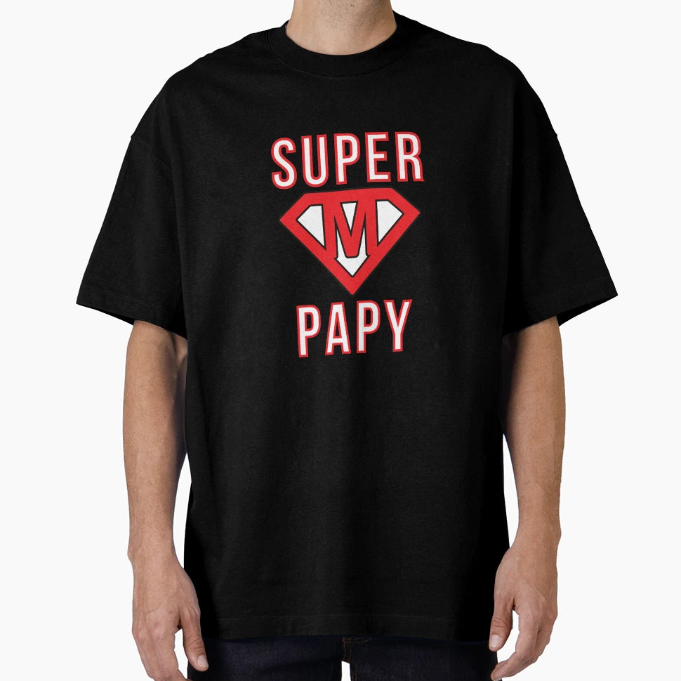 Super Grandpa Humorous Grandfather Gift T-Shirt - Trendy Graphic for Adults - T-Shirt, Sweatshirt, Hoodie