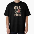Usa Soccer World Cup 2026 American Fan T T-Shirt - Streetwear Style Unisex - T-Shirt, Sweatshirt, Hoodie