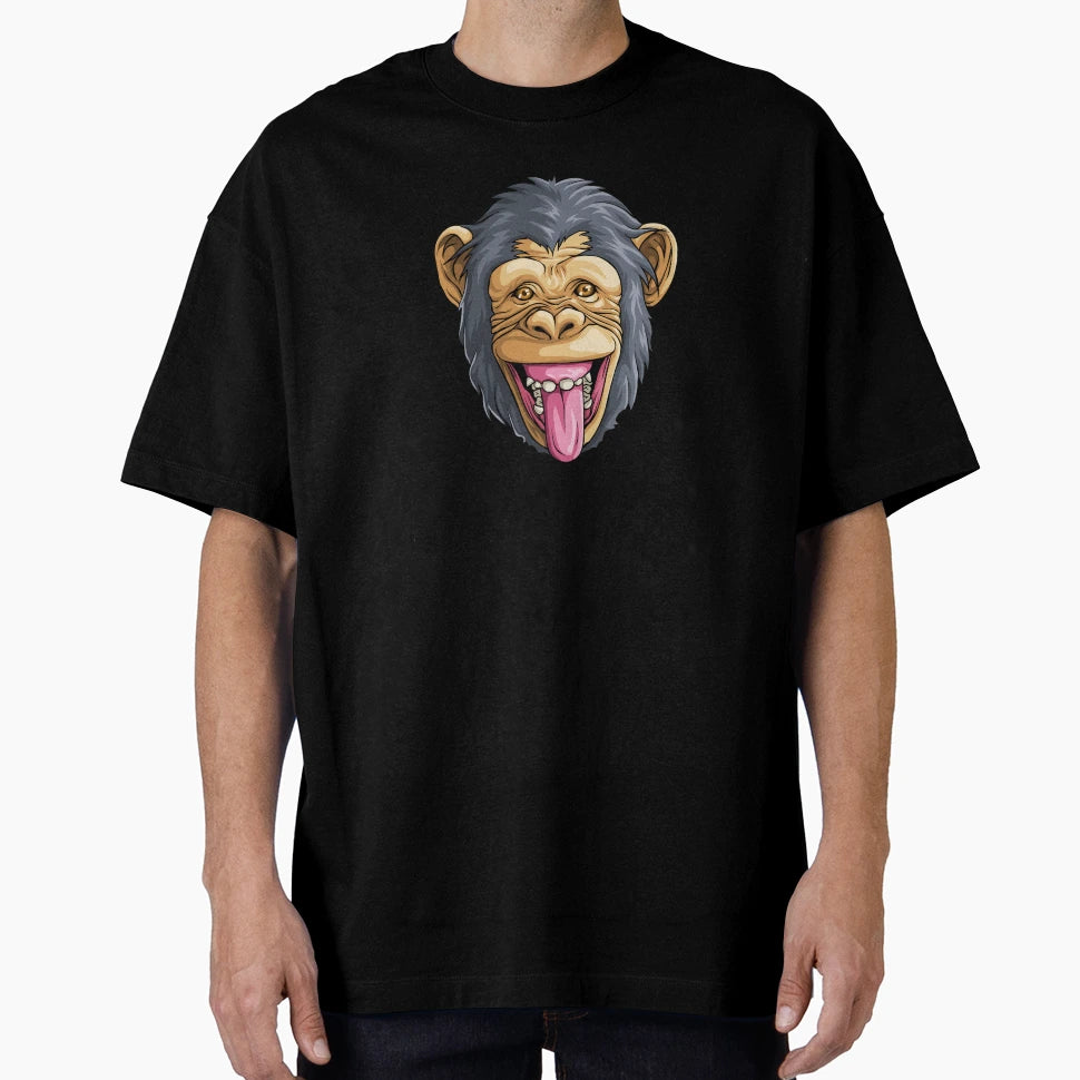 Monkey Uncle Chimpanzee T-Shirt - Graphic Print Men Women - T-Shirt, Sweatshirt, Hoodie
