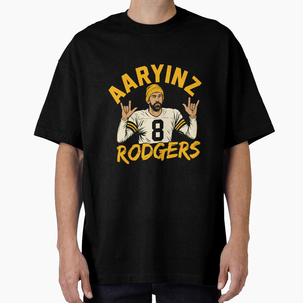 Aarons Aaryinz Rodgers Steelers Meme T-Shirt - Aesthetic Graphic Unisex - T-Shirt, Sweatshirt, Hoodie