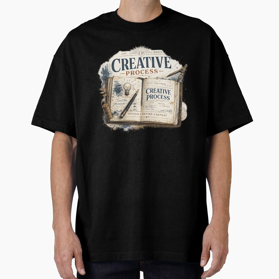 Design, Refine, Repeat Creative Mindset Art by Vals - Adult & Kids T-Shirts, Sweatshirts & Hoodies apparel design preview 1