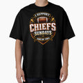 I Support Chiefs Sundays Game Day Vibes T-Shirt - Trendy Graphic Unisex - T-Shirt, Sweatshirt, Hoodie