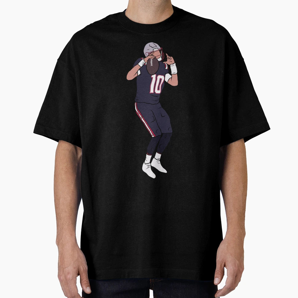 Mac Jones Touchdown Celebration T-Shirt - Novelty Apparel Unisex - T-Shirt, Sweatshirt, Hoodie