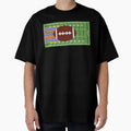 Football Thrown T-Shirt - Aesthetic Graphic Men Women - T-Shirt, Sweatshirt, Hoodie