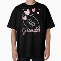 Heart And Football Grandpa T-Shirt - Unique Graphic Unisex - T-Shirt, Sweatshirt, Hoodie