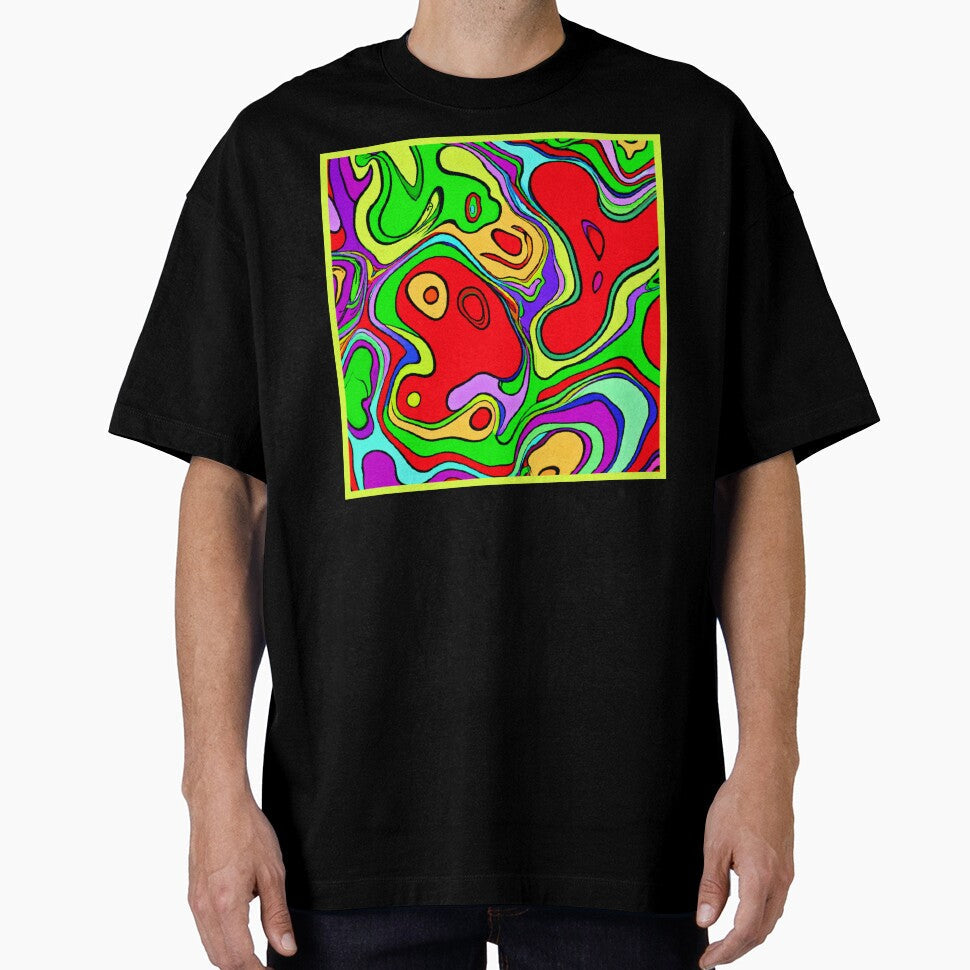 Vibrant And Colorful Abstract Pattern Art by Health - Adult & Kids T-Shirts, Sweatshirts & Hoodies apparel design preview 1