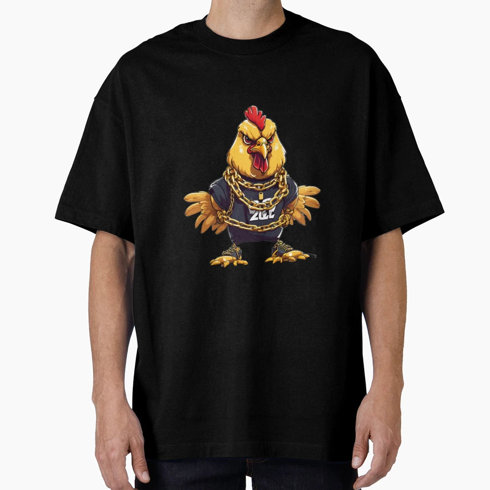 Chicken Thuggets Sportsfan T-Shirt - Custom Art Print Men Women - T-Shirt, Sweatshirt, Hoodie