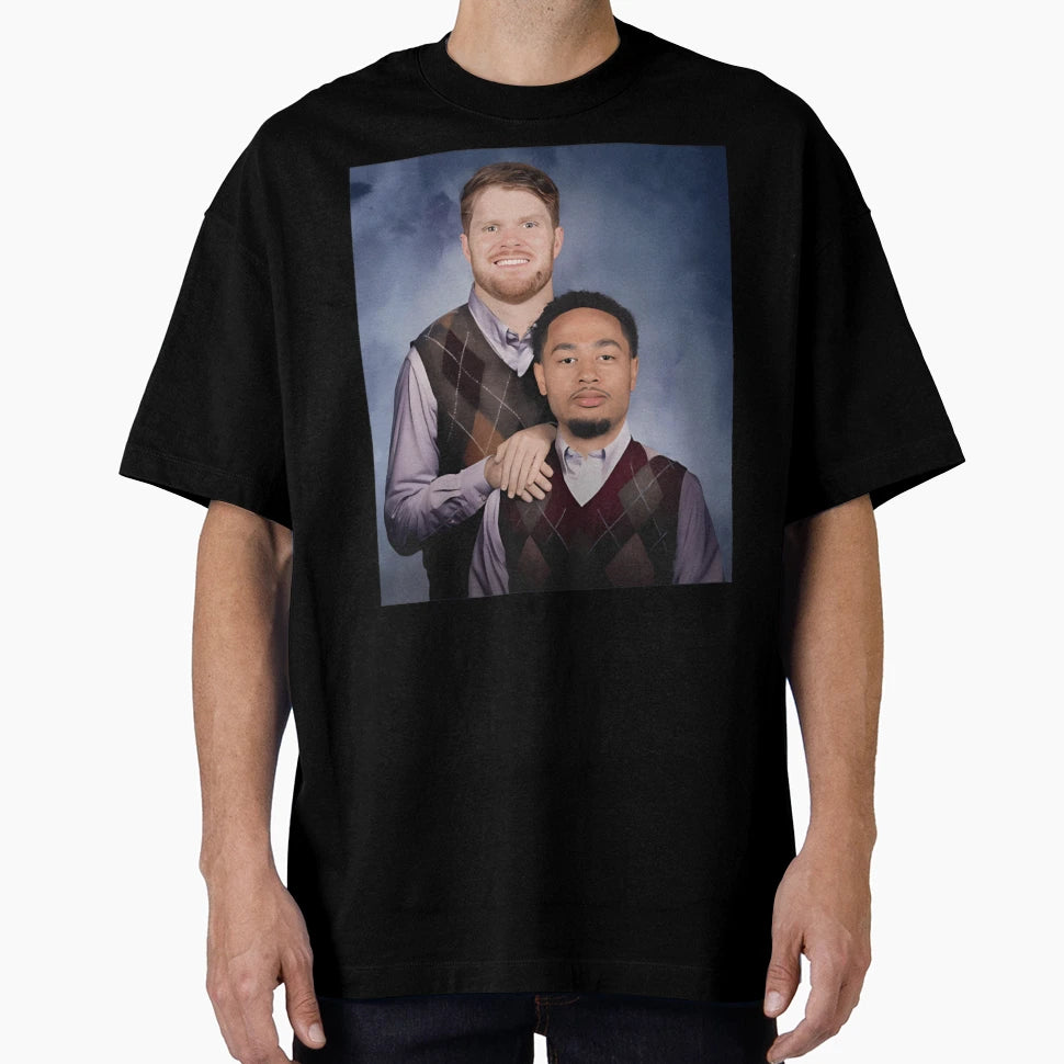 Seahawks Sam Darnold Jaxon Smith Njigba T-Shirt - Graphic Print for Adults - T-Shirt, Sweatshirt, Hoodie