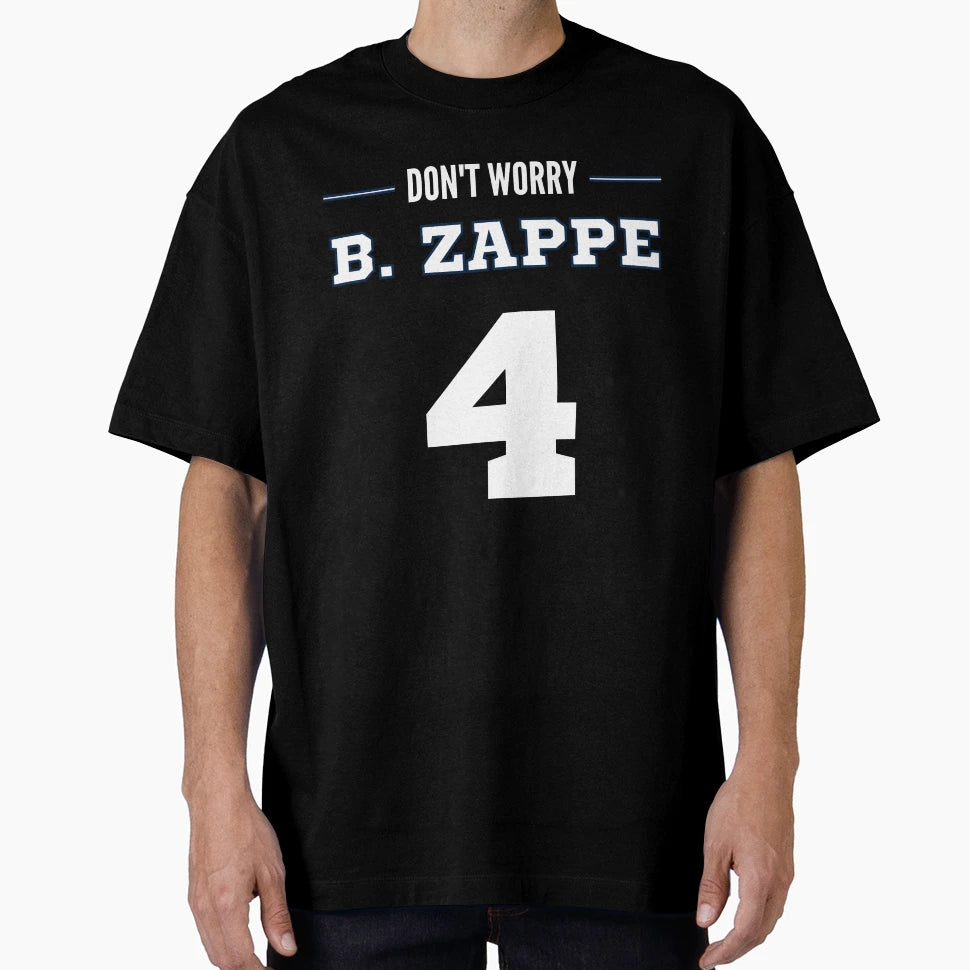 Dont Worry Be Zappe T-Shirt - Trendy Graphic for Adults - T-Shirt, Sweatshirt, Hoodie