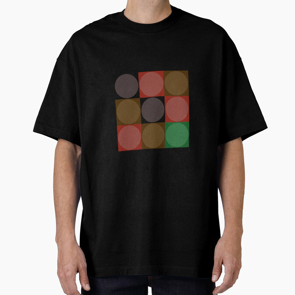 Squares and Circles Pattern by Grepthor - Adult & Kids T-Shirts, Sweatshirts & Hoodies apparel design preview 1