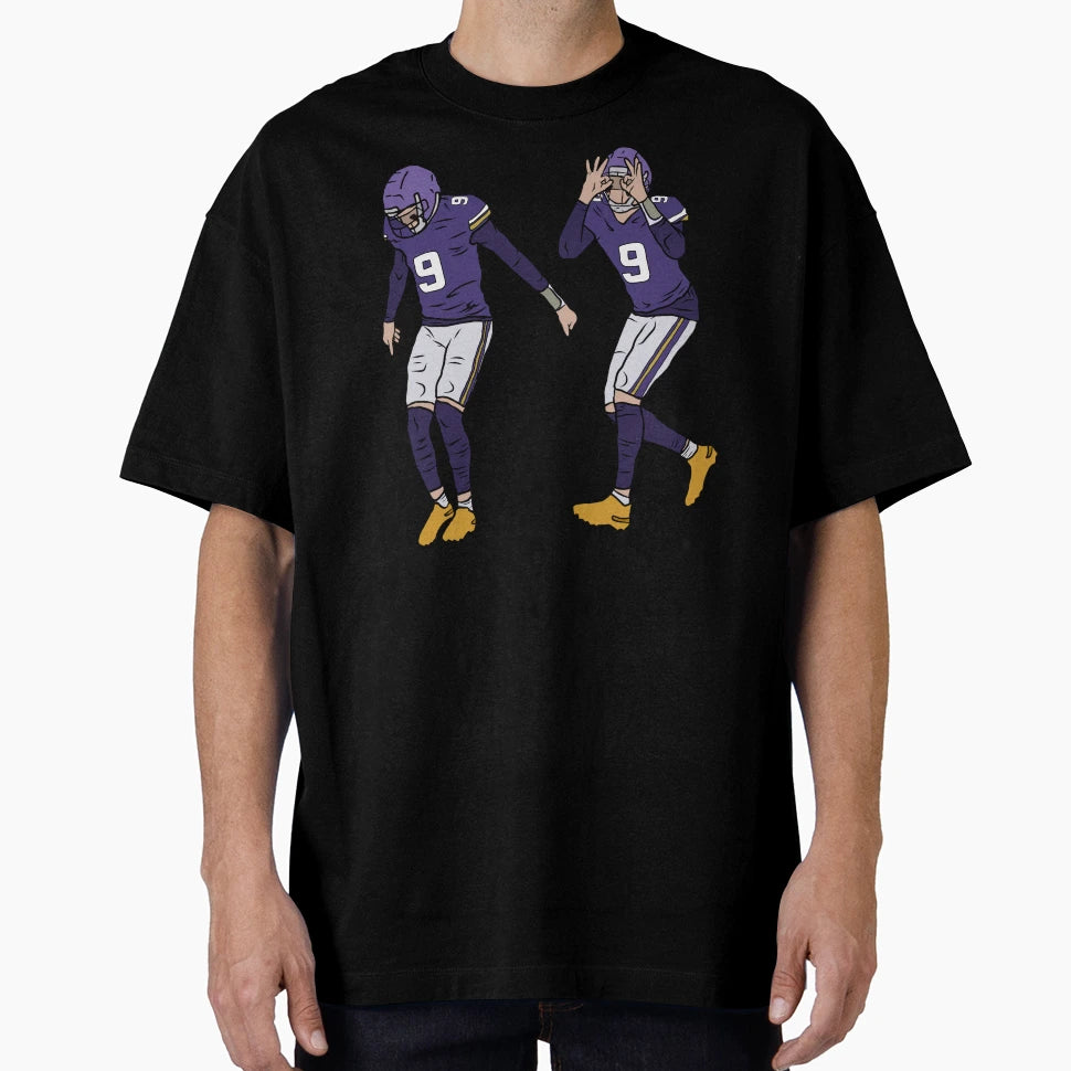 Jj Mccarthy Griddy Celebration T-Shirt - Streetwear Style for Adults - T-Shirt, Sweatshirt, Hoodie