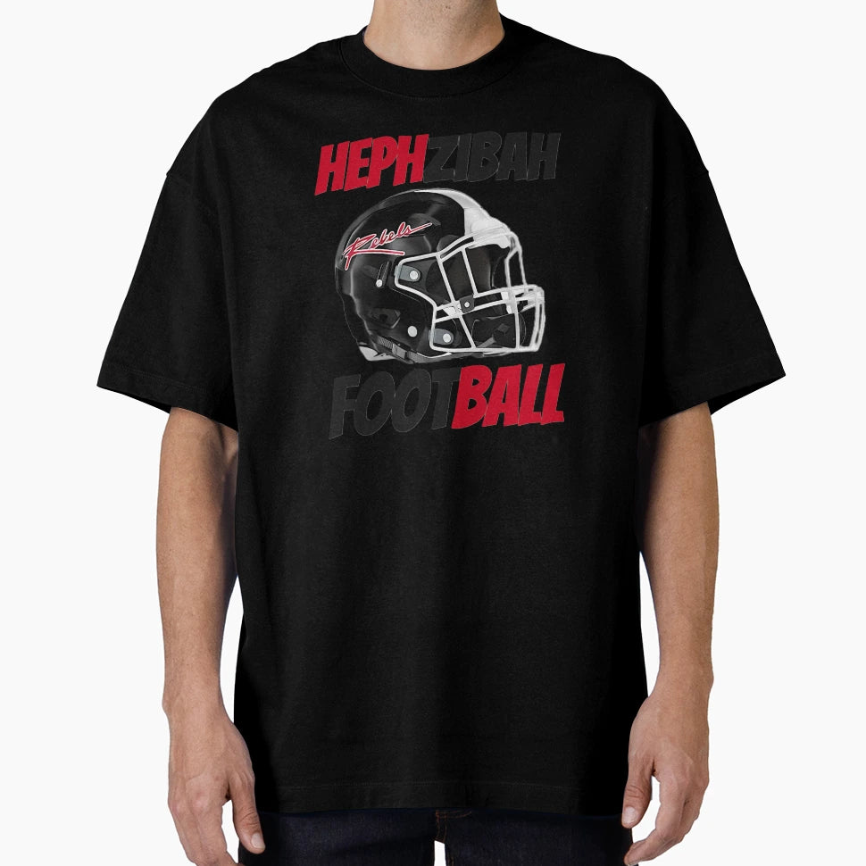 Hephzibah Rebels Football 24 V1 T-Shirt - Trendy Graphic Men Women - T-Shirt, Sweatshirt, Hoodie