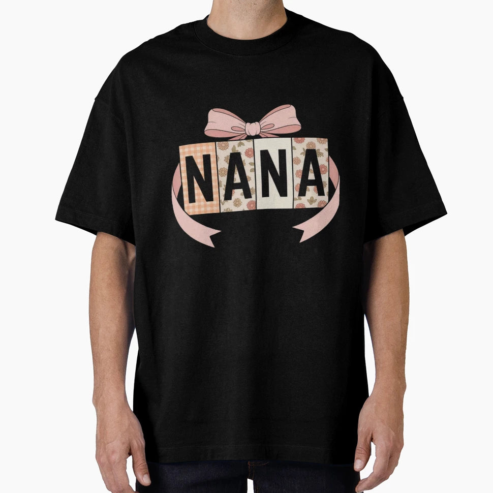 Preppy Fall Nana Pumpkin Autumn T-Shirt - Trendy Graphic for Adults - T-Shirt, Sweatshirt, Hoodie