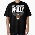 Philly Grit Gridiron Philadelphia T-Shirt - Graphic Print Men Women - T-Shirt, Sweatshirt, Hoodie