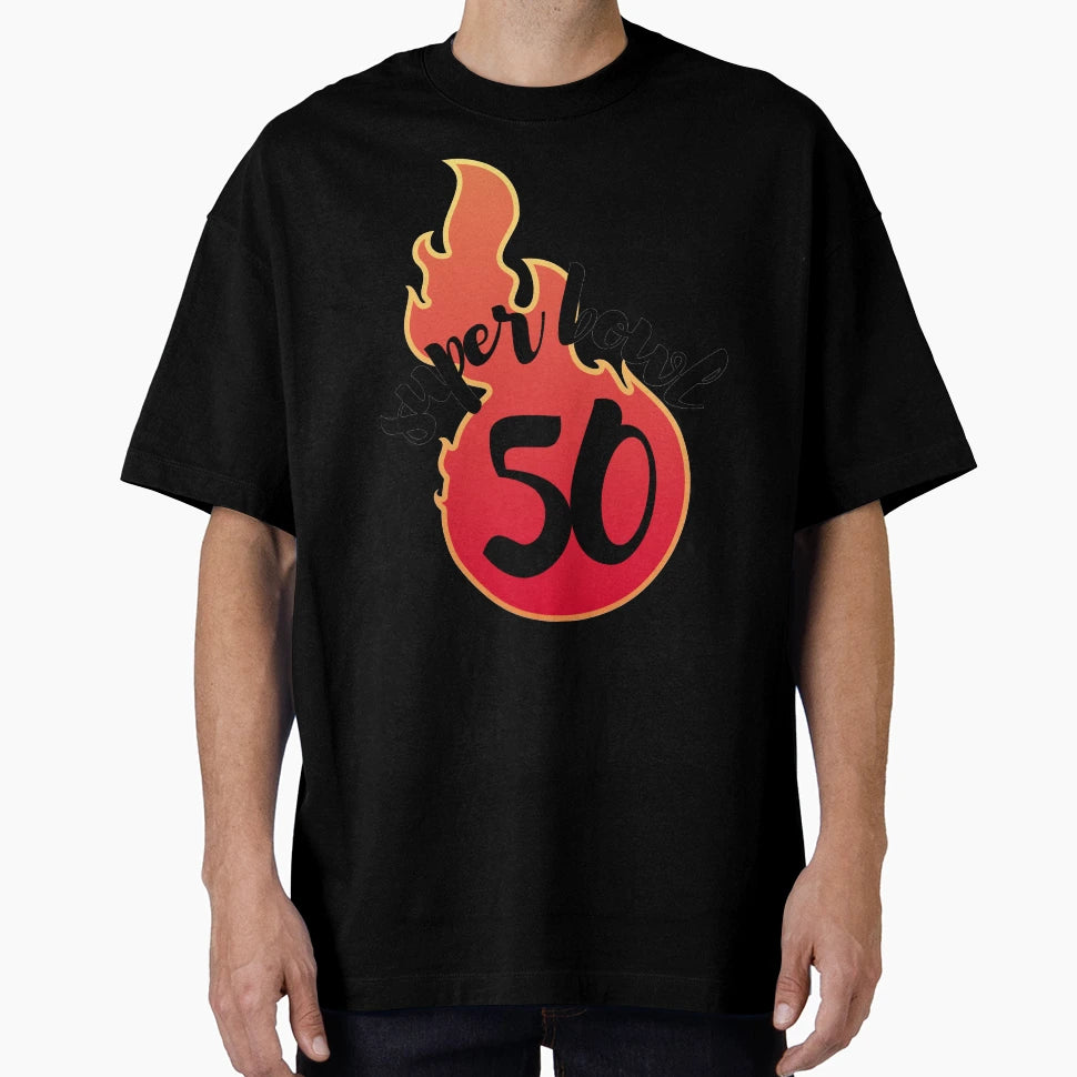 Super Bowl 50 T-Shirt - Aesthetic Graphic Men Women - T-Shirt, Sweatshirt, Hoodie