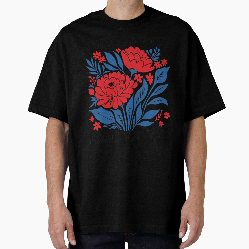 Radicalized By Basic Decency Floral Feminist Garden - Adult & Kids T-Shirts, Sweatshirts & Hoodies apparel design preview 1