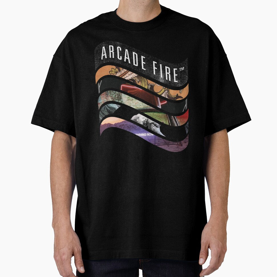 Arcade Fire Discography by CoryHughes - Adult & Kids T-Shirts, Sweatshirts & Hoodies apparel design preview 1