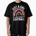 Just Who Loves Football T-Shirt - Unique Graphic Unisex - T-Shirt, Sweatshirt, Hoodie