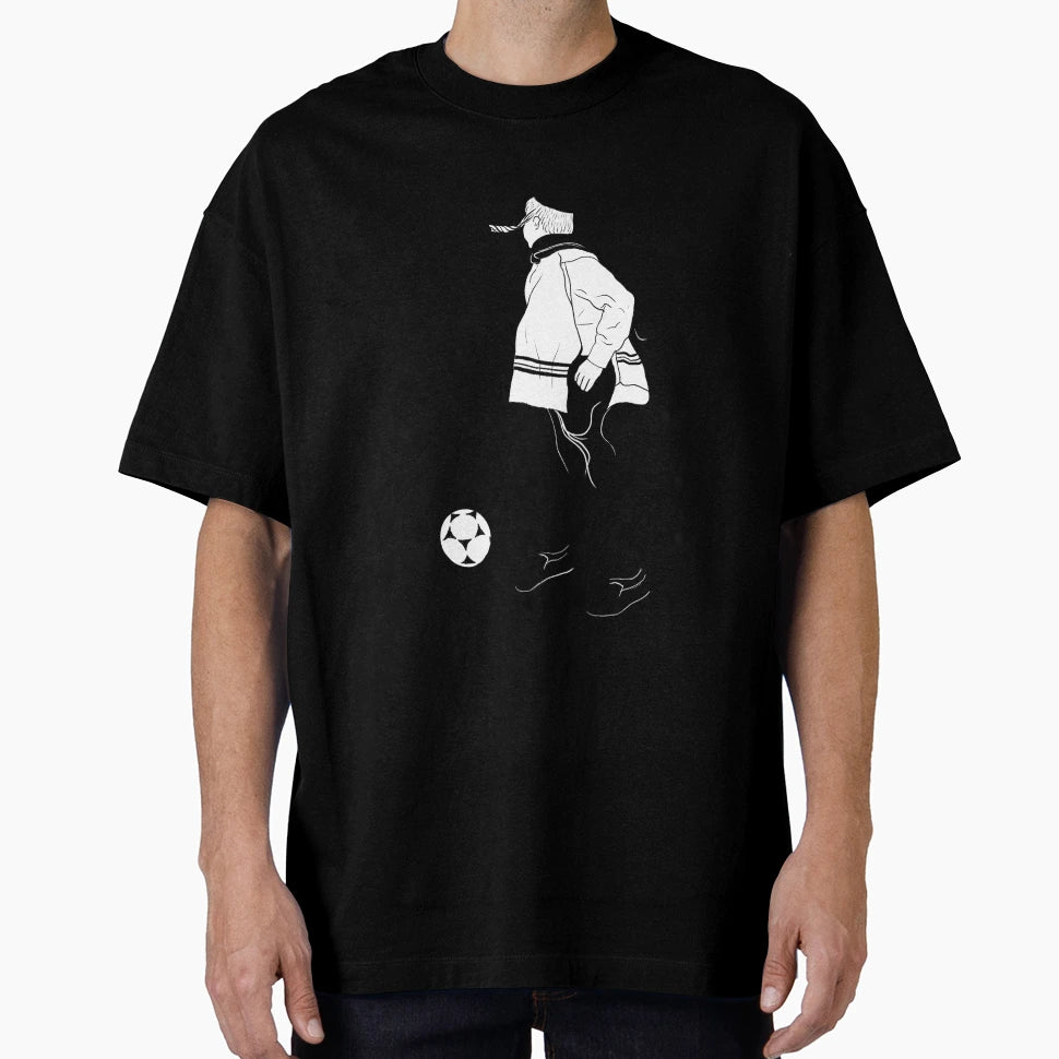 Orthodox Jew Playing Football T-Shirt - Novelty Apparel Men Women - T-Shirt, Sweatshirt, Hoodie