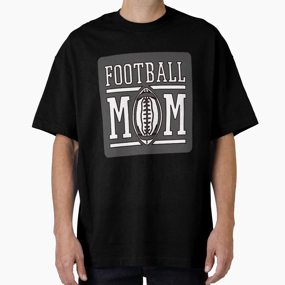 Football Mom Sport Lover Awesome T-Shirt - Minimalist Print for Adults - T-Shirt, Sweatshirt, Hoodie