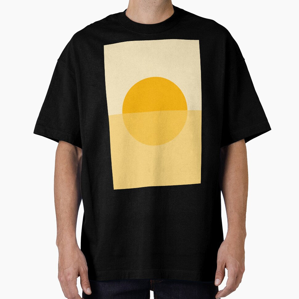 Modern Pop Semi Circles Yellow by Sweetie Spicy - Adult & Kids T-Shirts, Sweatshirts & Hoodies apparel design preview 1
